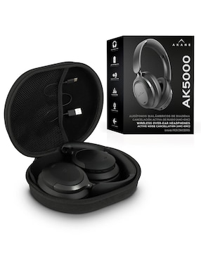 Audífonos On-Ear Akane Anc 35 Db inalámbricos con cancelación de ruido