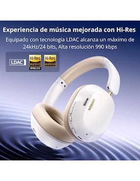 Audífonos On-Ear Ugreen Hitune Max5C inalámbricos con cancelación de ruido
