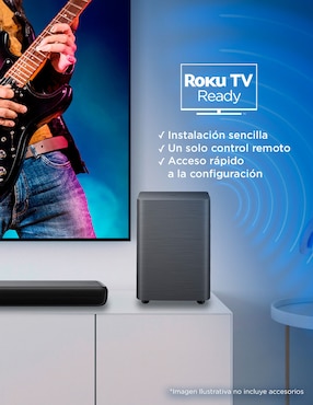 Barra de sonido Tcl S55H con subwoofer