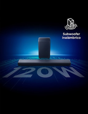 Barra de sonido Tcl S55H con subwoofer