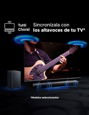 Barra de sonido Tcl S55H con subwoofer