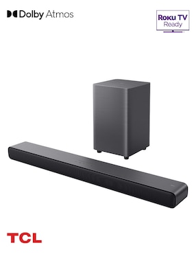 Barra de sonido Tcl S55H con subwoofer