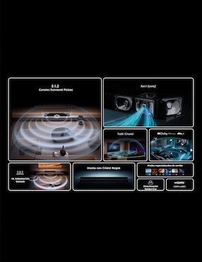 Barra de sonido Tcl Q75H con subwoofer