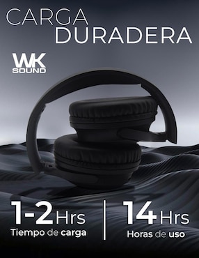 Audífonos On-Ear Wk Beluga M1 inalámbricos