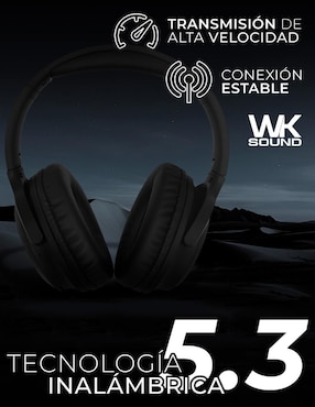 Audífonos On-Ear Wk Beluga M1 inalámbricos