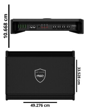 Amplificador Wet Sounds Sinister SDX4 de 0.2-6.0 V