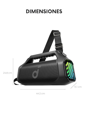 Bocina portátil Soundcore Boom 2 Pro inalámbrica