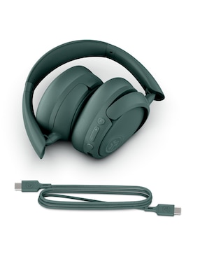 Audífonos On-Ear Jlab Lux Anc - Verde inalámbricos con cancelación de ruido