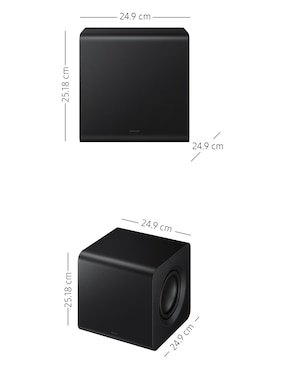 Barra de sonido Samsung HW-Q800F/ZX con subwoofer