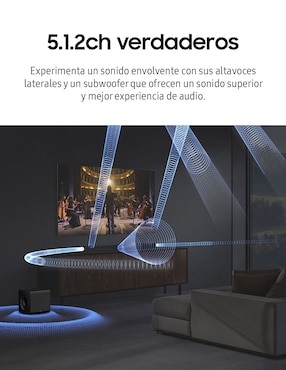 Barra de sonido Samsung HW-Q800F/ZX con subwoofer
