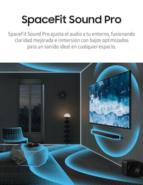 Barra de sonido Samsung HW-Q800F/ZX con subwoofer