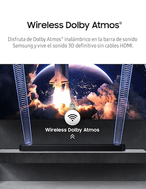 Barra de sonido Samsung hw-qs700f/zx con subwoofer