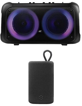 Set de bocinas Stf Power block 6.5 + rogue inalámbrica