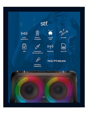 Set de bocinas Stf Power block 6.5 + rogue inalámbrica
