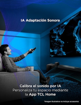 Barra de sonido Tcl Q85H con subwoofer