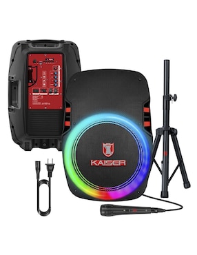 Bocina recargable Kaiser kse-1015mx inalámbrica