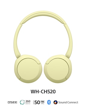 Audífonos On-Ear Sony Sony Wh-Ch520 inalámbricos