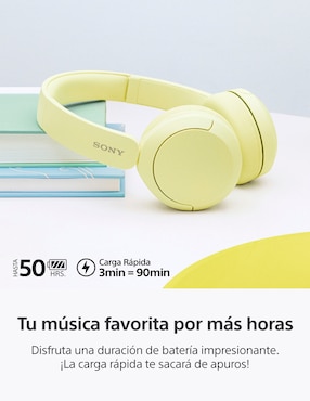 Audífonos On-Ear Sony Sony Wh-Ch520 inalámbricos