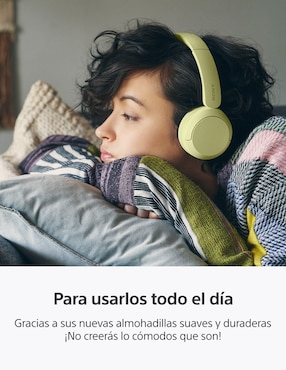 Audífonos On-Ear Sony Sony Wh-Ch520 inalámbricos
