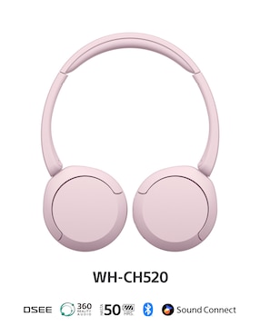 Audífonos On-Ear Sony Wh-Ch520 inalámbricos