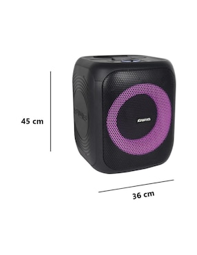Bocina portátil Aiwa AWPOK9T-NEGRA bluetooth
