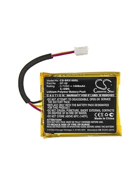 Batería recargable de repuesto Cameronsino 1435 mah para bocina Sony
