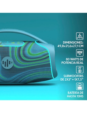 Bocina portátil Stromberg Mega-Force bluetooth