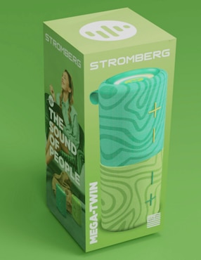 Bocina portátil Stromberg Mega-Twin bluetooth