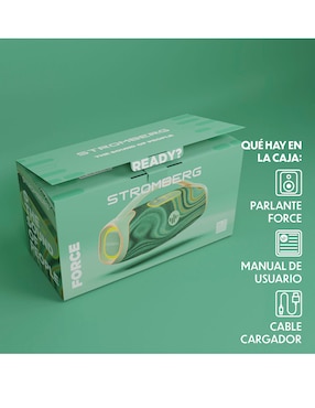 Bocina portátil Stromberg Force bluetooth