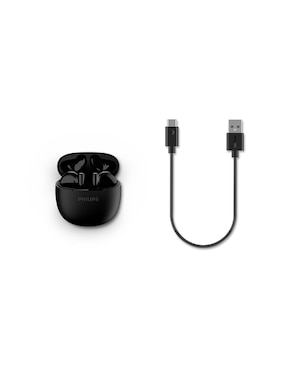 Audífonos True Wireless Philips TAT1139 inalámbricos con cancelación de ruido