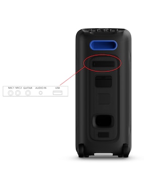 Bocina portátil Philips TAX5000 bluetooth
