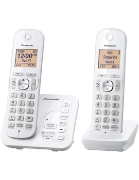 Set de teléfonos Panasonic KX-TG7122SK 2 auriculares