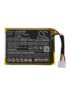 Batería recargable Cameronsino 700 mAh cs-jmg300sl