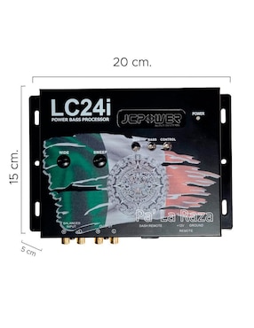 Preamplificador Jc Power LC24i de 12 V
