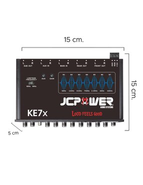 Preamplificador Jc Power KE7X de 12 V
