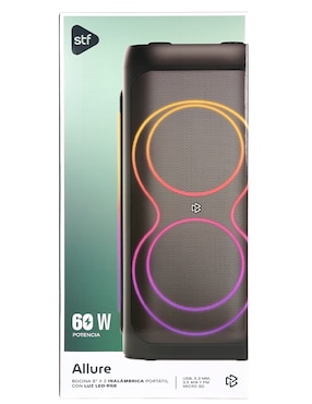 Bocina portátil Stf Allure 8x2 bluetooth