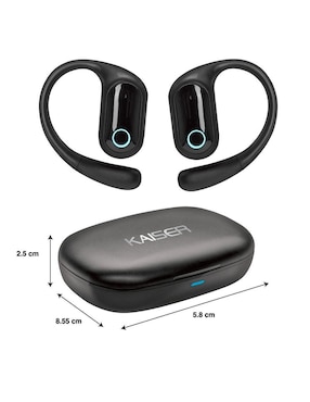 Audífonos true wireless Kaiser KTE-3002BK inalámbricos