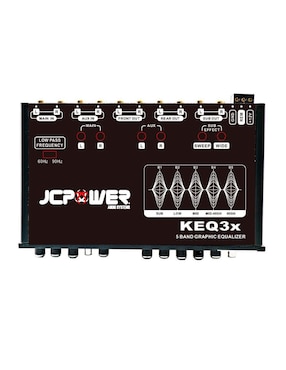 Preamplificador Jc Power KEQ3X de 14.4 V