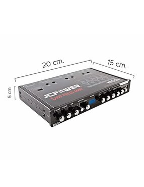 Preamplificador Jc Power KEQ3X de 14.4 V