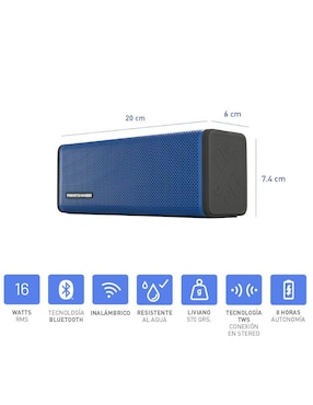 Bocina portátil Thonet & Vander Speaker Frei Topp TWS inalámbrica