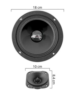 Set de medios Db Drive WDX5-6.5-2MTW