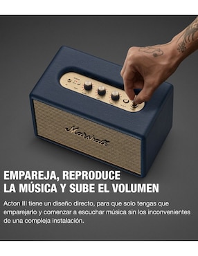 Bocina Marshall Acton III inalámbrica