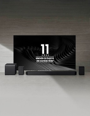 Barra de sonido Samsung hw-b450f/zx con subwoofer