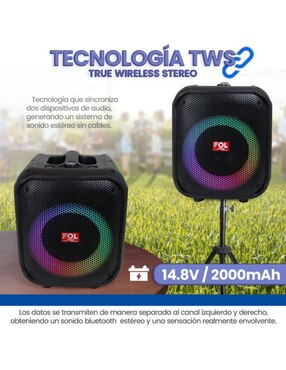 Bocina Fol fs-l1206 inalámbrica