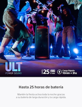 Bocina recargable Sony Ult Tower 9 bluetooth