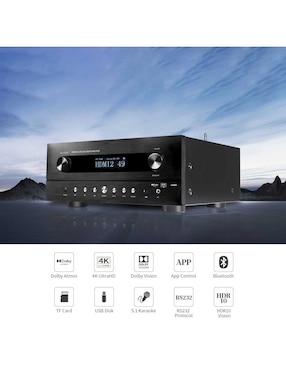 Receptor audio y video Tone Winner AT1200