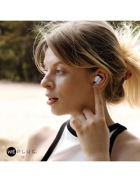 Audífonos true wireless Tws Weplug inalámbrica