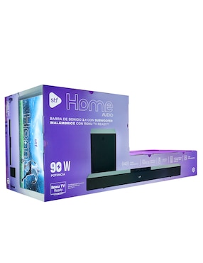 Barra de sonido Stf 2.1 Roku con subwoofer