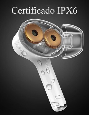 Audífonos in-ear Langsdom Gt4 inalámbrica
