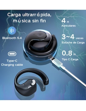 Audífonos On-Ear Xtellar xtllar3938 inalámbricos con cancelación de ruido